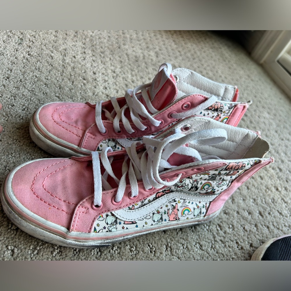7 pairs of Girls shoes,Nike,Croc,Vans,Puma,Adidas -Size2/2.5/3 - Picture 9 of 10
